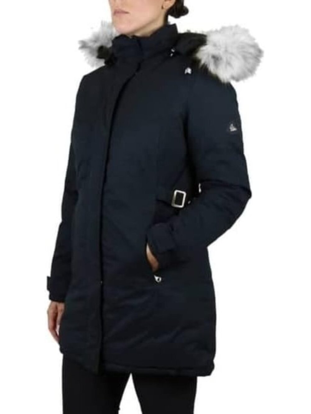 NWOT Spire By Galaxy Women's Navy Blue Jenar Heavyweight Coat Jacket Size S 2206